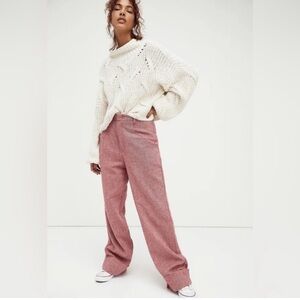 Free People Selina Tweed Trouser NWT